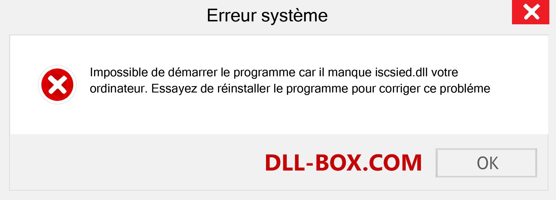 Le fichier iscsied.dll est manquant ?. Télécharger pour Windows 7, 8, 10 - Correction de l'erreur manquante iscsied dll sur Windows, photos, images